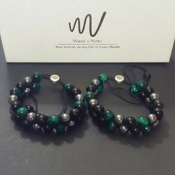New 2 Companion Braclets Protection Healing, Prosperity, Good Fortune New In Box - Picture 1 of 3